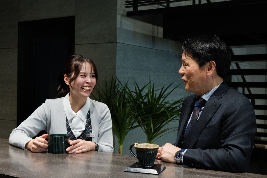社員と上司の対話